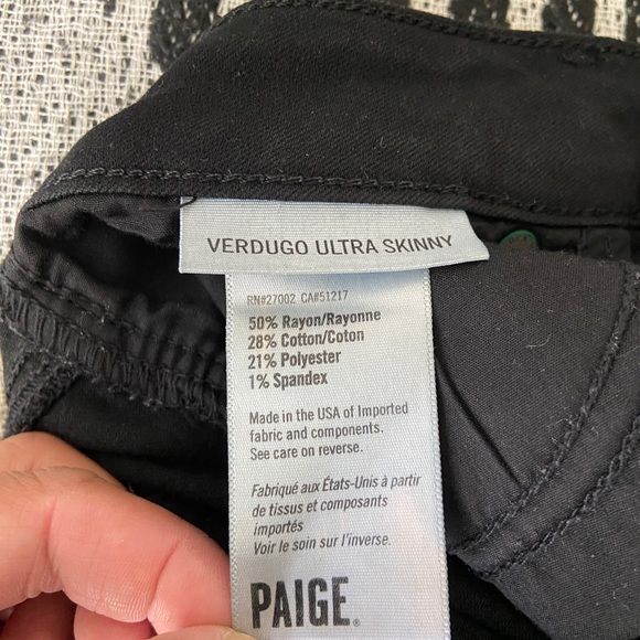 Paige Verdugo ultra skinny black jeans - Picture 7 of 7